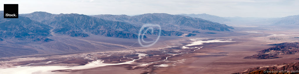 Desert Landscape: Death Valley Panorama.