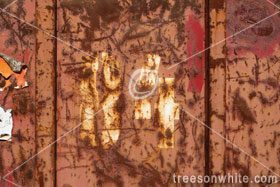 Rusted metal grunge textures.