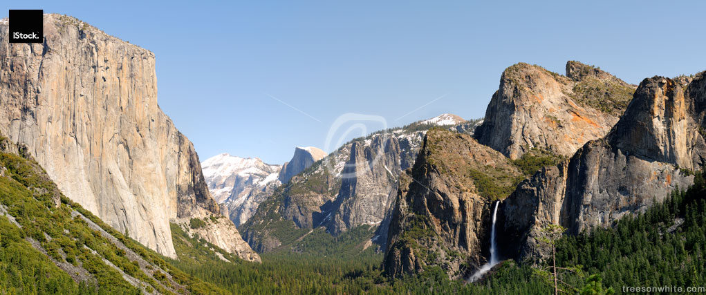 Yosemite Valley Panorama High Resolution
